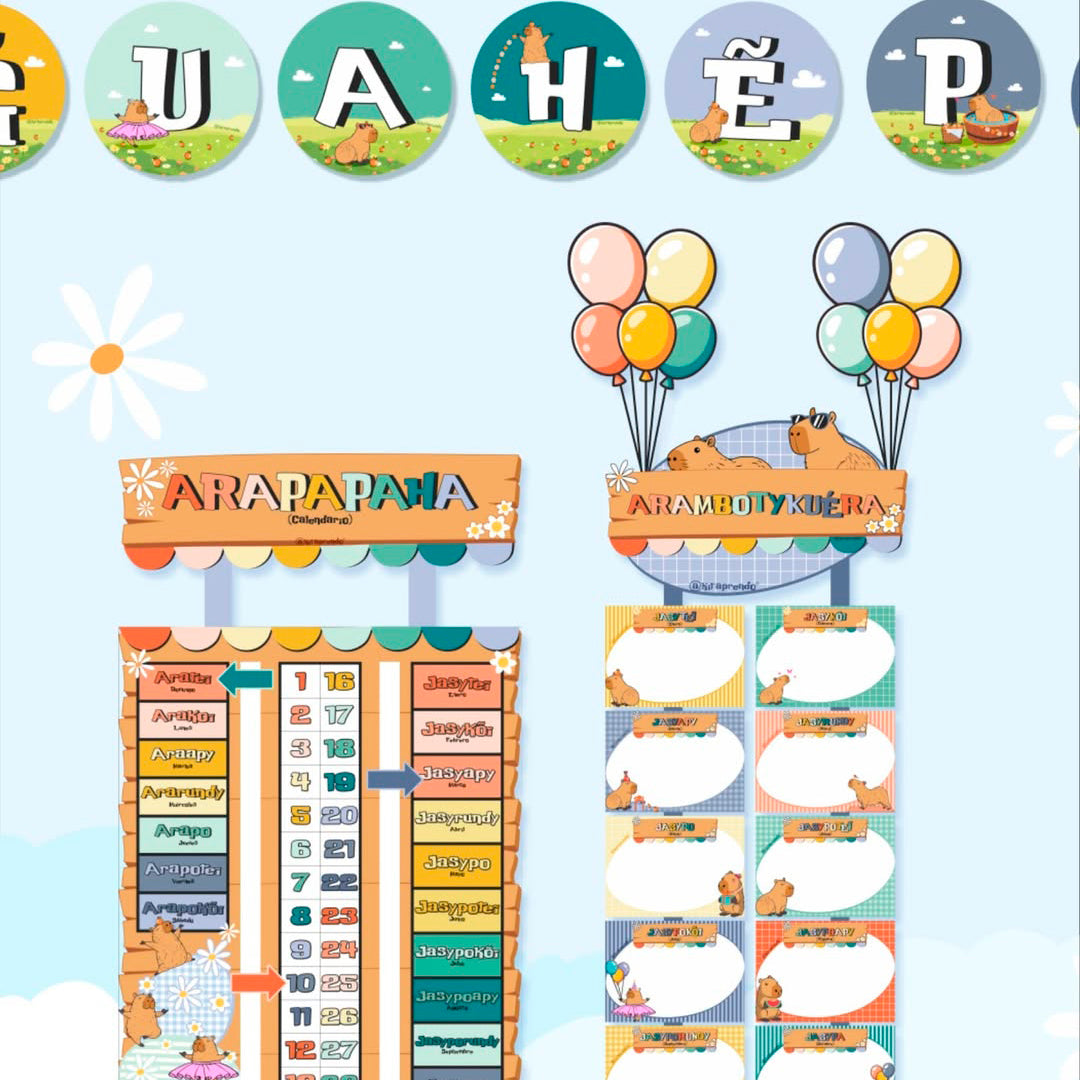 KIT CAPIBARA GUARANÍ