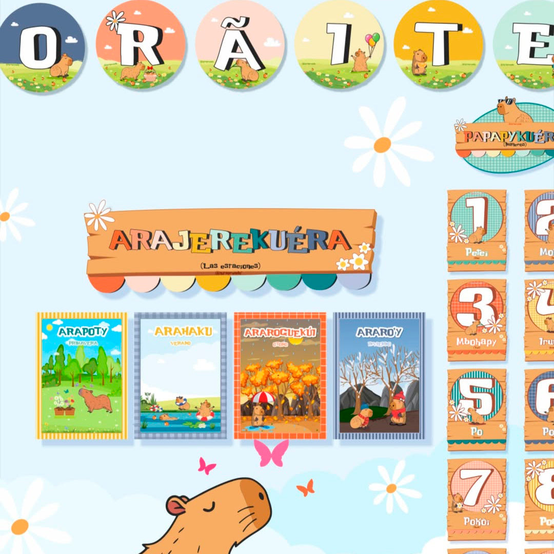 KIT CAPIBARA GUARANÍ